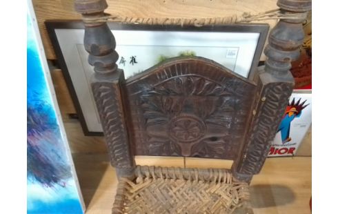 FAUTEUIL BOIS TYPE AFRIQUE