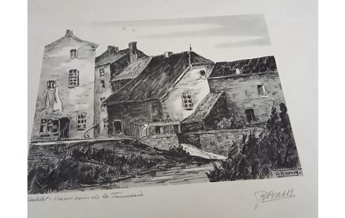 REPRODUCTION CHATELET LA TANNERIE