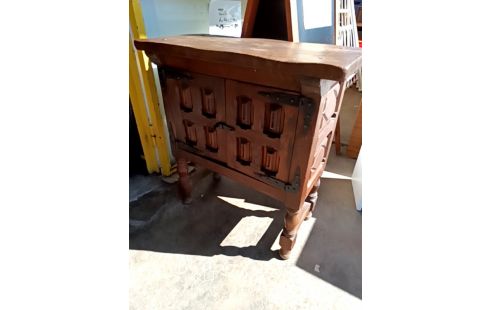 MEUBLE D'APPOINT CHÊNE MASSIF