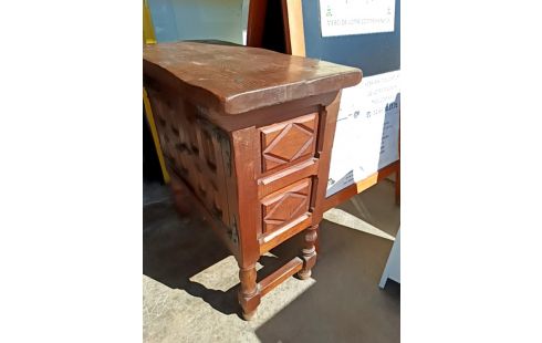 MEUBLE D'APPOINT CHÊNE MASSIF