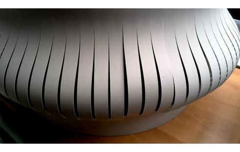 SUSPENSION GRIS TISSU