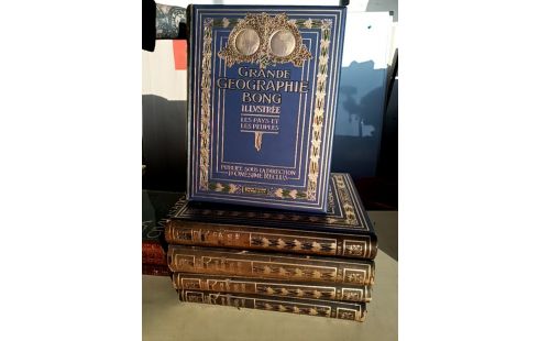 ENCYCLOPEDIE GD GÉOGRAPHIE BONG 5 VOLUMES