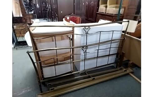 LIT EN LAITON 160x200