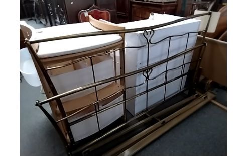 LIT EN LAITON 160x200