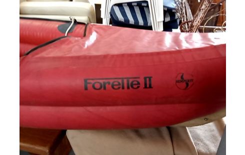 KAYAK gonflable forelle II + pagaie et accessoires