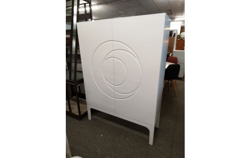 ARMOIRE 2 PORTES BLANCHE