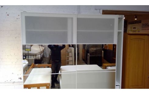 GARDE ROBES IKEA 2 PORTES MIROIRS