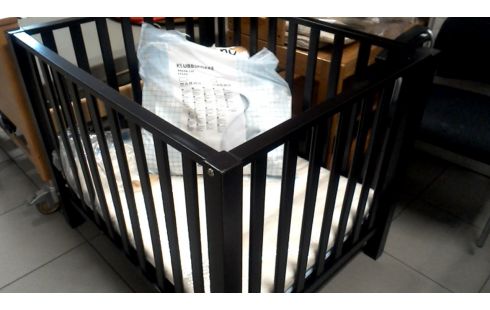 LIT ENFANT NOIR, , BOIS