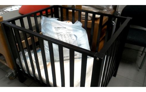 LIT ENFANT NOIR, , BOIS