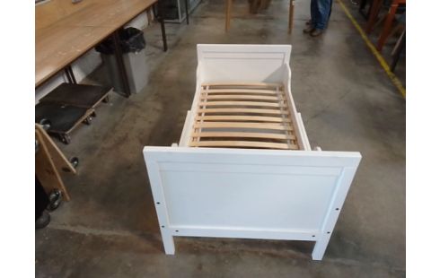 LIT ENFANT BOIS BLANC EXTENSIBLE
