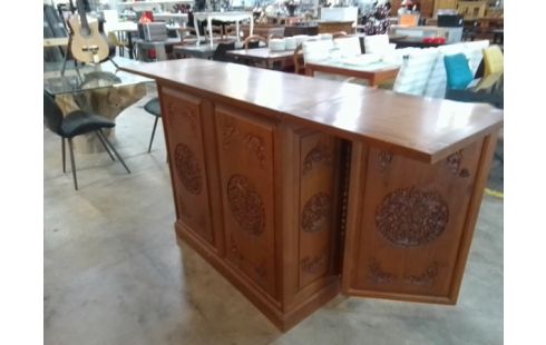 BAR MODULABLE BOIS MASSIF