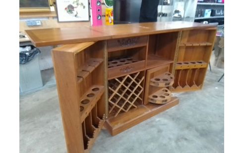 BAR MODULABLE BOIS MASSIF