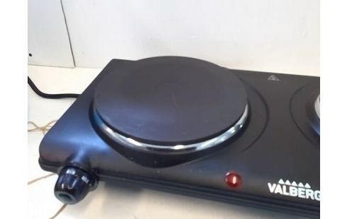 PLAQUE DE CUISSON ELECTRIQUE 2 FEUX VALBERG