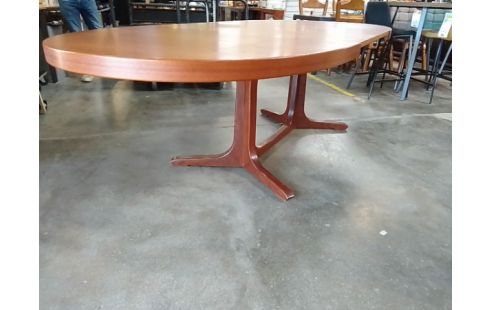 TABLE BAUMANN 2 ALLONGES TECK