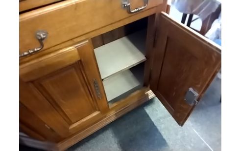 MEUBLE D'APPOINT Rustique chêne avec cle