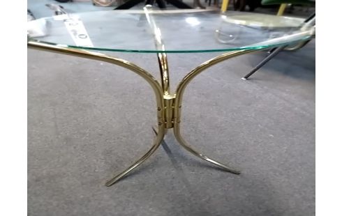 SELLETTE Pm verre pieds dores