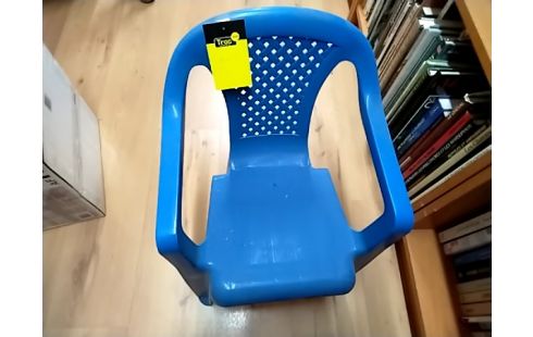 FAUTEUIL ENFANT PVC bleu