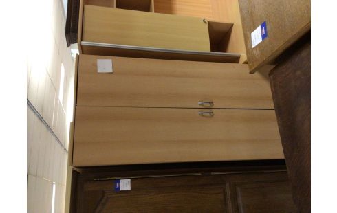 GARDE ROBES 2P COULEUR HETRE