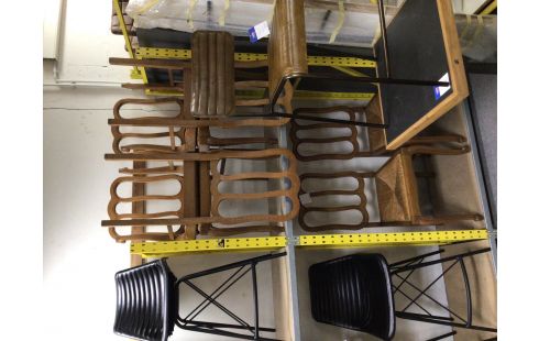 CHAISE STYLE LOUIS XV LOT DE 6