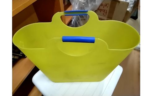 PANIER Pvc jaune