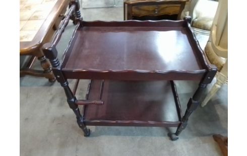 DESSERTE A ROULETTES BOIS