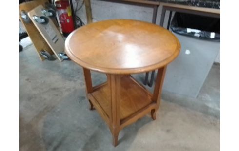 TABLE D'APPOINT OVALE BOIS