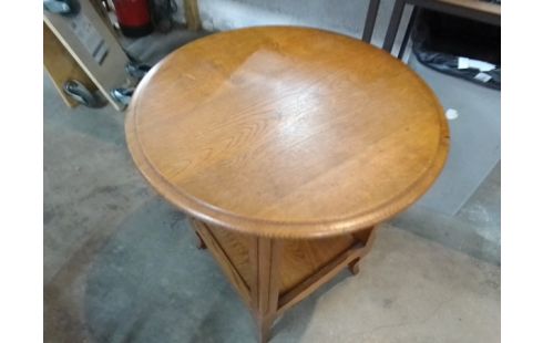 TABLE D'APPOINT OVALE BOIS