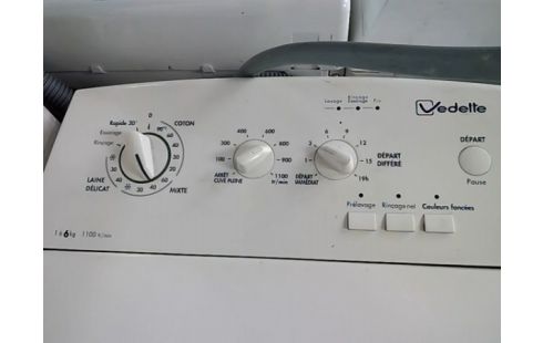LAVE LINGE VEDETTE 6KG 1100T VLT6110S