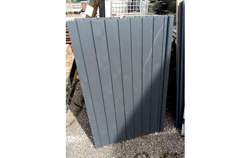 VOLET SIMPLE BOIS GRIS MM