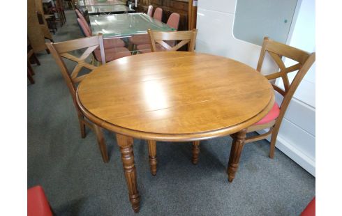 TABLE A VOLETS 6 PIEDS 3 ALLONGES