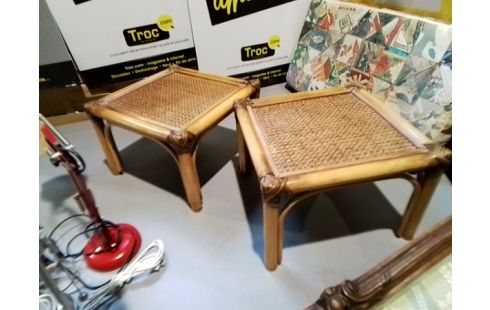 TABLE ROTIN DESSUS CANNE TPM