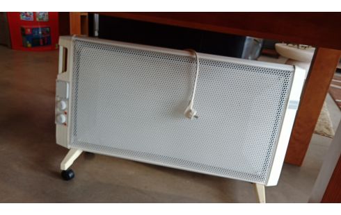 RADIATEUR BLANC A ROULETTE