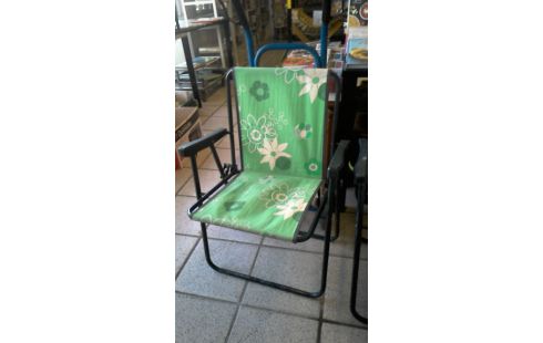 FAUTEUIL PLIANT VERT