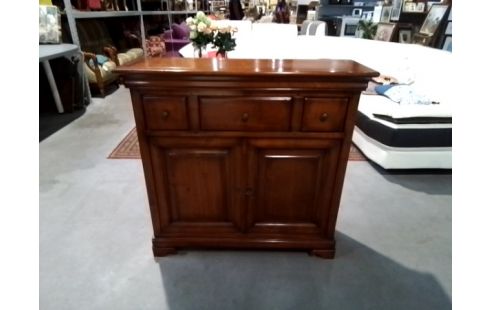 MEUBLE BAS MERISIER 2P 3T