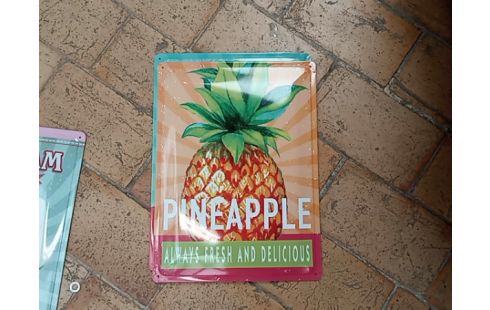 PLAQUE EMAILLEE DECORATIVE