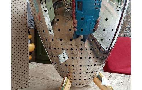 PASSOIRE/COUPE À FRUITS SUR PIED ALESSI MAX LE CHINOIS BY STARCK