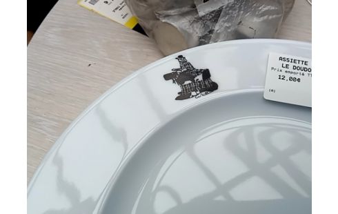ASSIETTE DECO MONS LE DOUDOU LE LOT