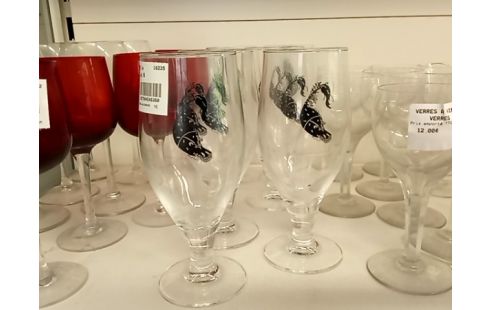 VERRE A BIERE le  doudou mons lot 6