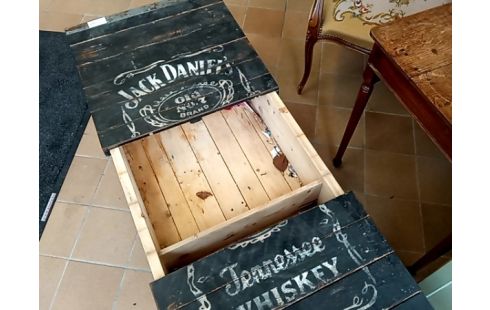 TABLE BASSE roulette bar