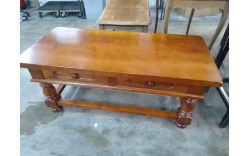 TABLE BASSE 2 TIROIRS