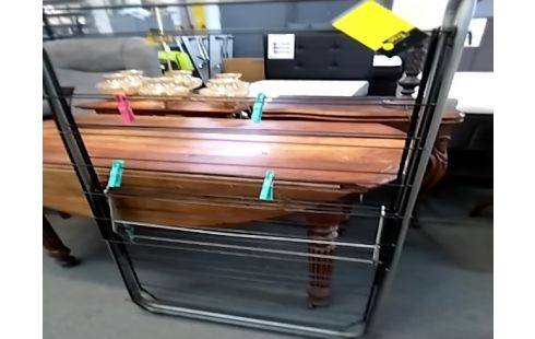 ETENDOIR A LINGE GRIS NOIR