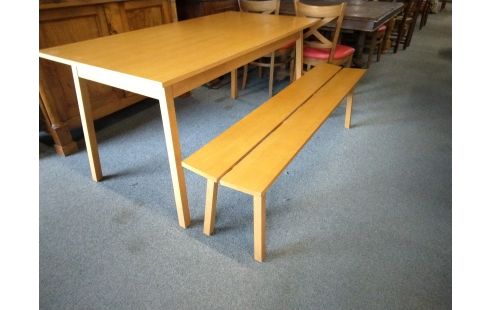 BANC TEINTE CHÊNE AMPM