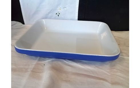 PLAT RECTANGULAIRE BLEU