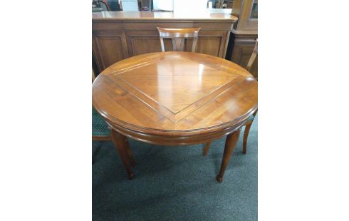 TABLE MERISIER 2 ALLONGES