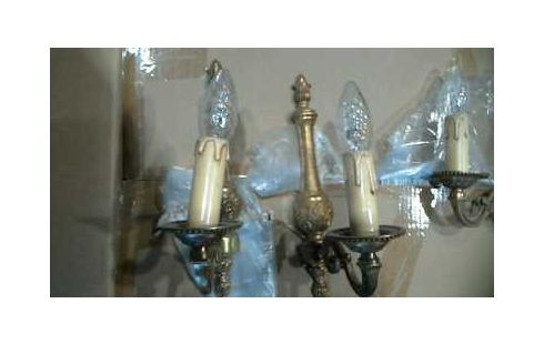 APPLIQUE MURALE LAITON SIMPLE