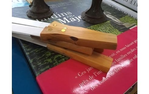 COUTEAU LOT DE 5 MANCHE BOIS