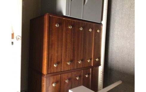 COMMODE 5T COULEUR MERISIER