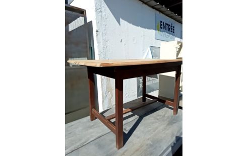 TABLE DESSUS PIN CLAIR