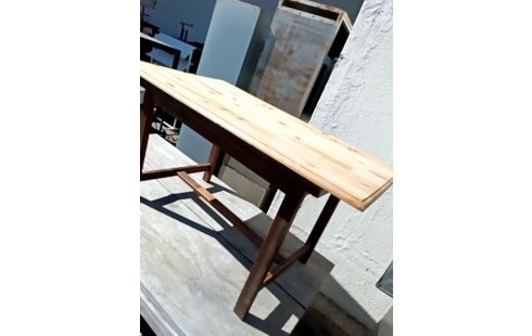 TABLE DESSUS PIN CLAIR