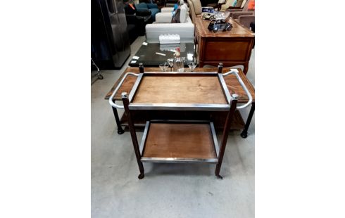 DESSERTE A ROULETTES VINTAGE